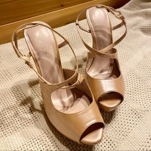 Pearlescent Pink Heels